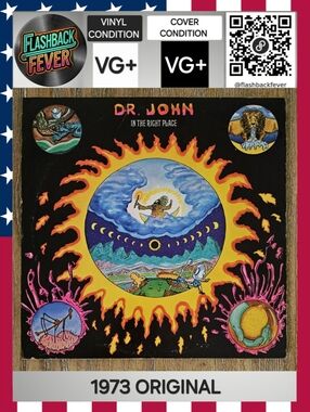 DR. JOHN•In The Right Place•1973 US (#SD 7018) PRC-Richmond Pressing